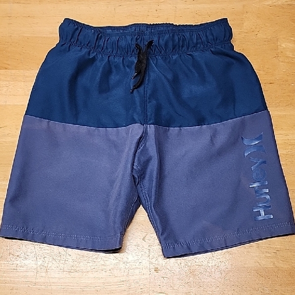 Hurley Other - Hurley Blue and Gray Swim Shorts boys 5/6
